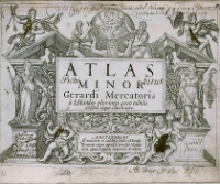 Atlas Minor Gerardi  Mercatoris : a I. Hondio plurimis aeneis tabulis auctus atque illustratus - wersja w pełnej jakości z zabezpieczeniem przed kopiowaniem