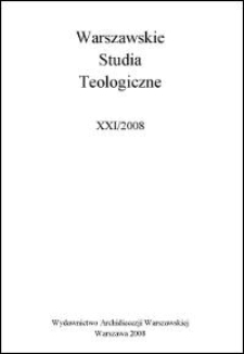 Kronika Papieskiego Wydziału Teologicznego w Warszawie, Sekcja św. Jana Chrzciciela : za rok akademicki 2007/2008