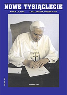 Nowe Tysiąclecie. 2005, nr 7-8-9 (40)