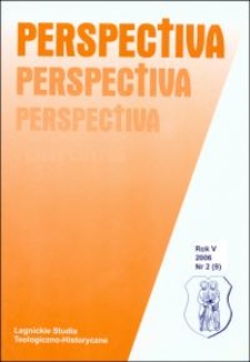 Teologiczne i filologiczne znaczenie nazwy perseverantia w traktacie De dono perseverantiae św. Augustyna