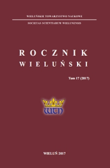 Prace historyczne w bibliotece wieluńskiego kolegium pijarskiego w świetle inwentarzy z 1809 i 1821 r.