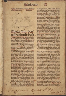 Sermones de tempore et de sanctis, sive Hortulus reginae. P. 1 hiemalis, De tempore