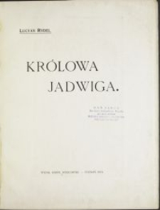 Królowa Jadwiga