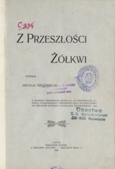 Z przeszłości Żółkwi