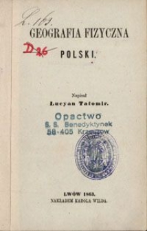Skarbniczka dziejów i rzeczy polskich. Cz. 1, T. 1, Geografia fizyczna Polski