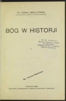 Bóg w historji. T. 1-3