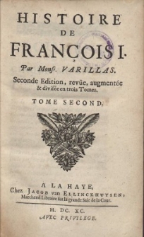 Histoire De François I. T. 2