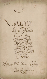 Lytania de B. V. Maria