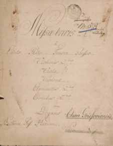 Missa brevis in C