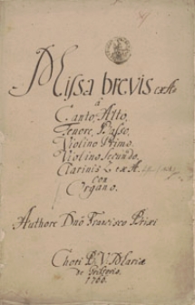 Missa brevis ex A