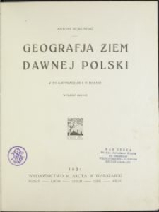 Geografja ziem dawnej Polski