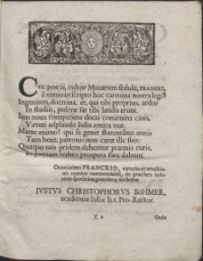 Dissertationem historico-theologicam de agendis sive ordinationibvs ecclesiasticis Von Kirchen-Ordnungen cum apparatu agendorum praeside Io. Andrea Schmidio [...] ad diem XI. Ivnii MDCCXVIII. publice examinandam proponet Franciscvs Wilhelm. Francke, Wilhelmibvrgo-Lvnebvrgensis