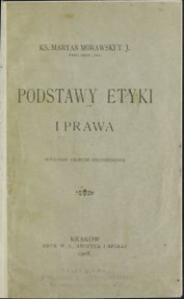 Podstawy etyki i prawa