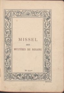 Missel des Mystères du Rosaire