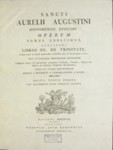 Sancti Aurelii Augustini
