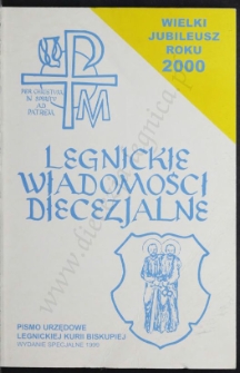 Legnickie Wiadomości Diecezjalne (1999) Wydanie specjalne
