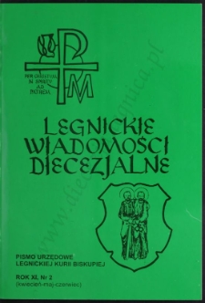 Legnickie Wiadomości Diecezjalne R. 11 (2002) nr 2
