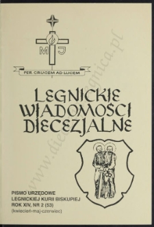 Legnickie Wiadomości Diecezjalne R. 14 (2005) nr 2