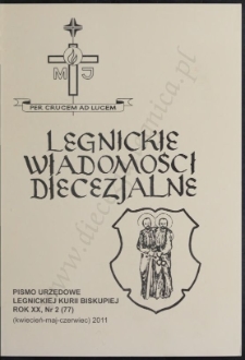 Legnickie Wiadomości Diecezjalne R. 20 (2011) nr 2