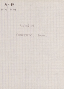 Anonim Concerto