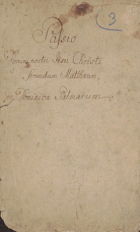 Passio Domini nostri Iesu Christi