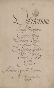 Offertorium Pro Omni Tempore