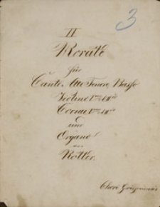 II Rorate (…) Organo und Rotter