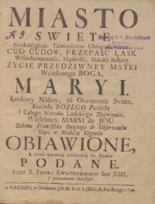 Miasto Swięte