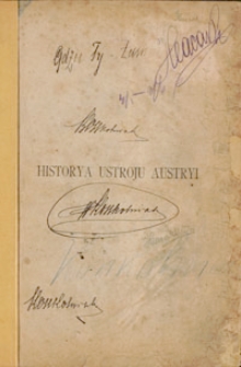 Historya ustroju Austryi