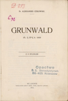 Grunwald 15. Lipca 1410