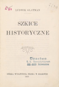 Szkice historyczne