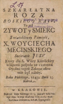 Szkarłatna Roza Boskiegp Raiu