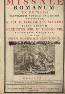 Missale Romanum ex Decreto
