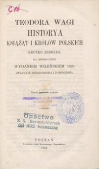 Historya Książąt i Królów Polskich