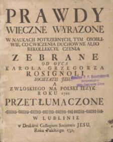 Prawdy wieczne wyrazone