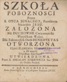 Szkoła poboznosci