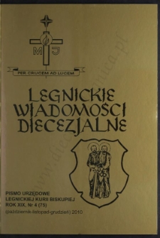 Legnickie Wiadomości Diecezjalne R. 19 (2010) nr 4