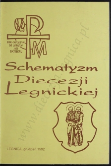 Schematyzm Diecezji Legnickiej 1992