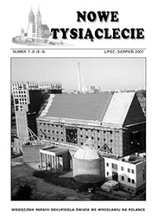 Nowe Tysiąclecie. 2001, nr 7-8 (8-9)