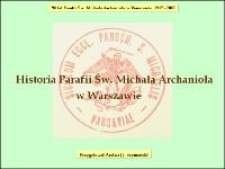 Historia Parafii Św. Michała Archanioła w Warszawie