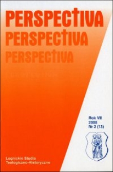 Perspectiva : legnickie studia teologiczno-historyczne. R.7 (2008), nr 2